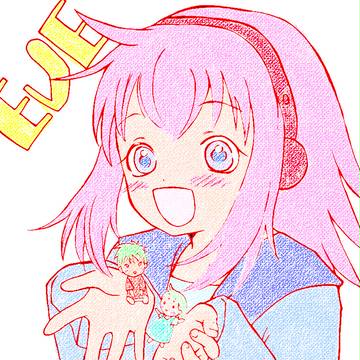 初の【塗ってみました】イラスト