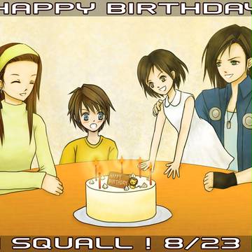 スコール誕生日おめでとう！