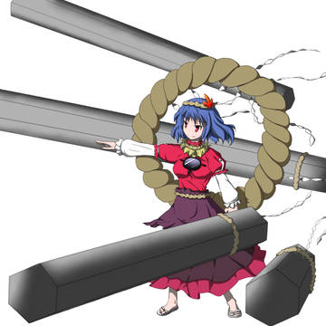 初心者が神奈子を描いたようです・・・