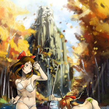 東方 霊夢 萃香