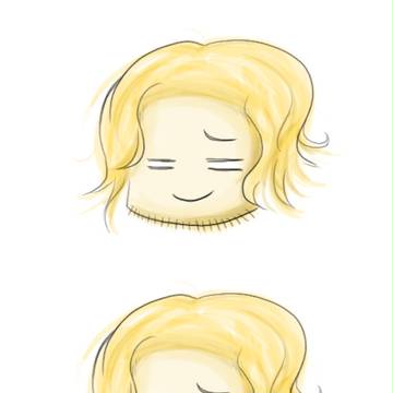お兄さんのアホ毛