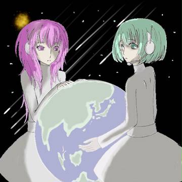 【塗ってみた】コノ　ホシニ　ミライ　ヲ