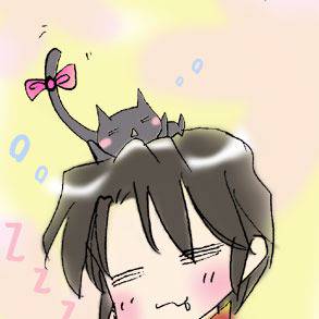 幸せな居眠り