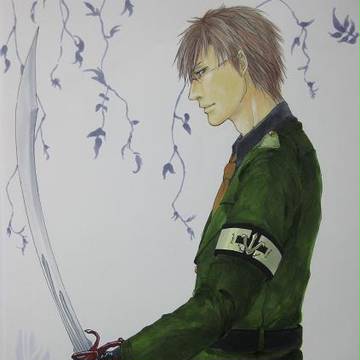 軍人と剣