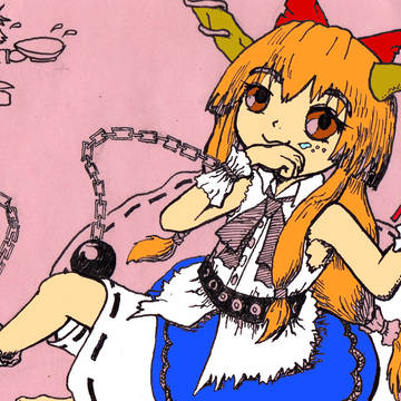 手書き→スキャナ→彩色