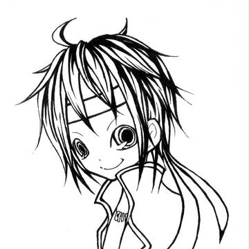 昔の線画