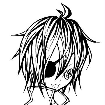 昔の線画