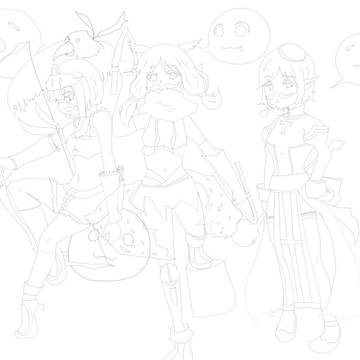 塗り絵作ったよー＾＾