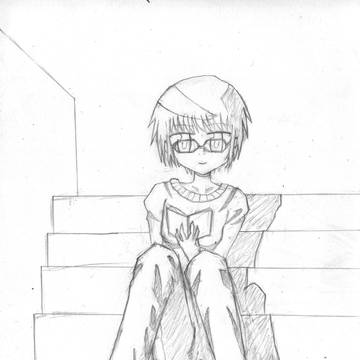 罰ゲーム『眼鏡少女、本』