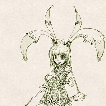 rabit girl