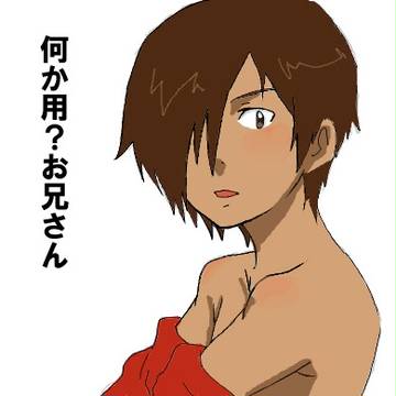 ココで健二は鼻血を出す