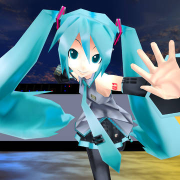 復刻版 3Dカスタムミク on MMD