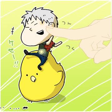 撫でられてやるぜ!
