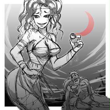 緋い月の夜