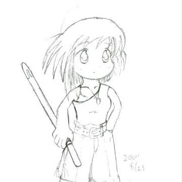 8年前の絵