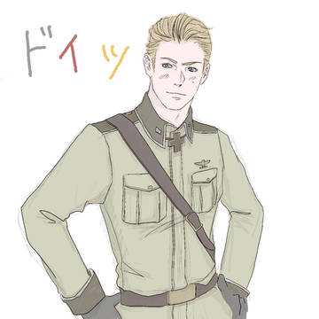 【APH】初描きドイツ