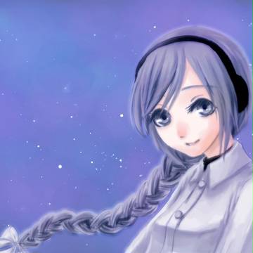 夜空とユフ