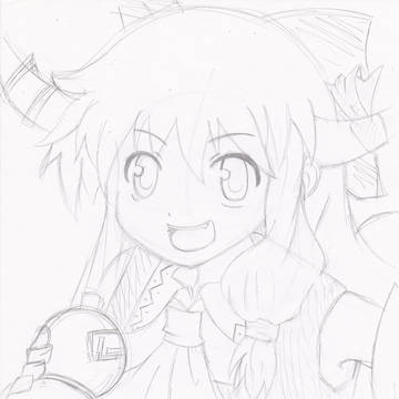 西瓜。違った、萃香