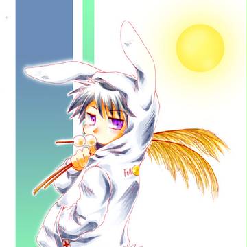 満月兎
