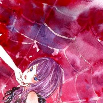 絡まる美しい蜘蛛の糸のよう　動けないの