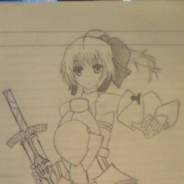 Fate/Zero　セイバー？