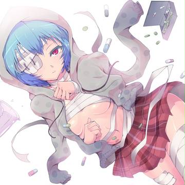包帯少女パーカー