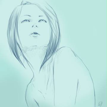青
