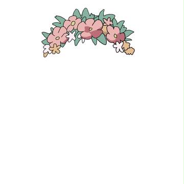とある初春飾利の花飾り