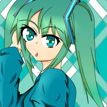 初音ミク（初書き）