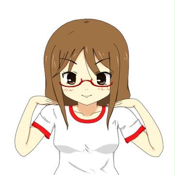 メガネつき
