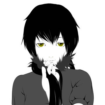 白黒カラス