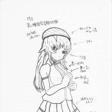 いつか完成するゲームのキャラデザ
