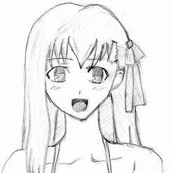 (模写)【Fate/hollow ataraxia】水着桜