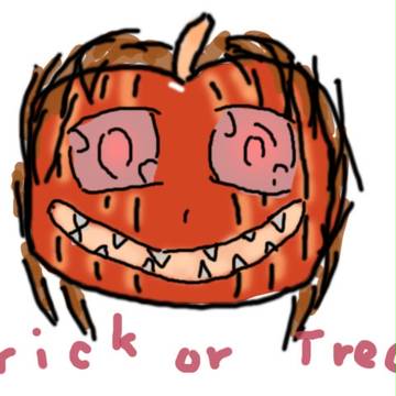 かぼちゃー子　（かぼちゃ擬人化Trickバージョン