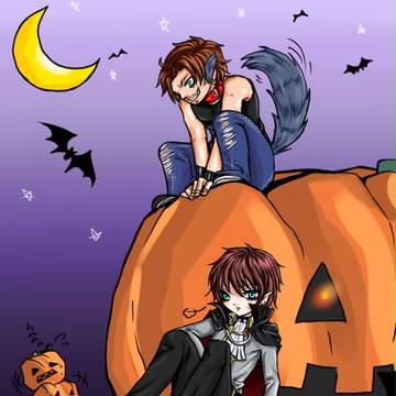 ハロウィン絵