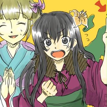 佐渡ヶ島さんと粟島さん