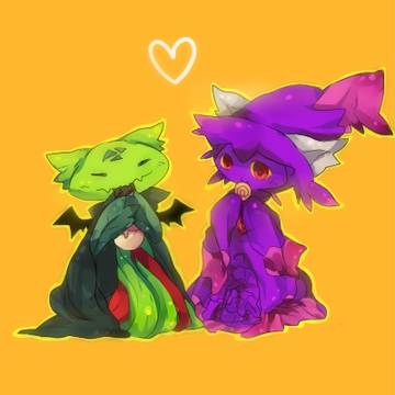 マスキッパとムウマージのハロウィン