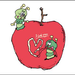 Love on the apple