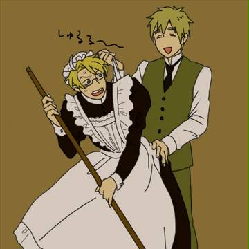 【英米】教えてメイドさん【腐】