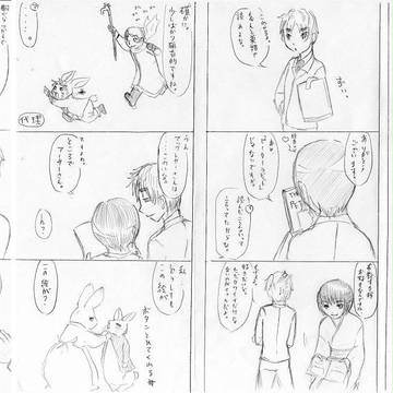 【ヘタリア】あのうさぎ【実録漫画】