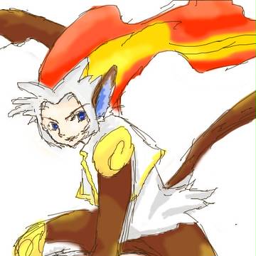 擬人化-ゴウカザル
