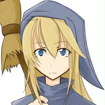 上目遣いウィッチさん