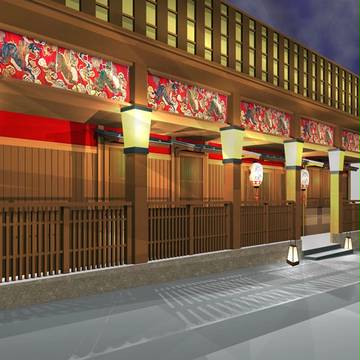 居酒屋のファサードデザイン