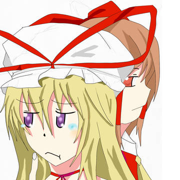 老女と少女