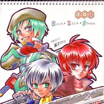 TOI：ルカ＆イリア＆スパーダ