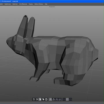 3Dうさぎさん制作開始その後