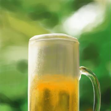 模写ビール