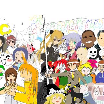 ニコマスＰ集合写真（未完成）