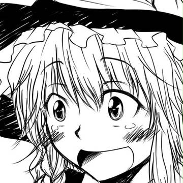 魔理沙らくがき