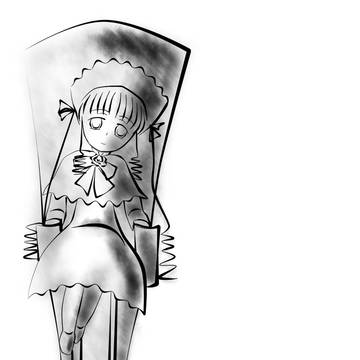 モノクロの世界で